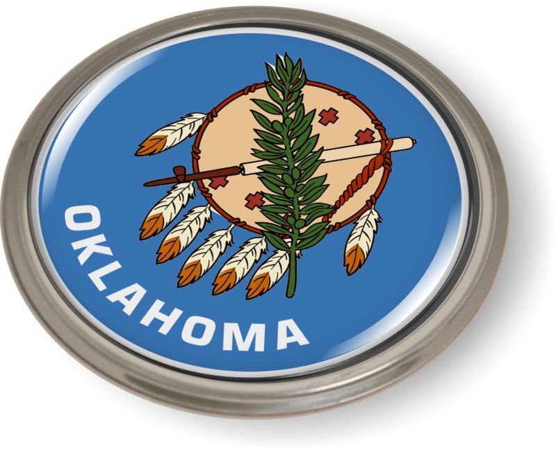 Oklahoma - State Flag Emblem